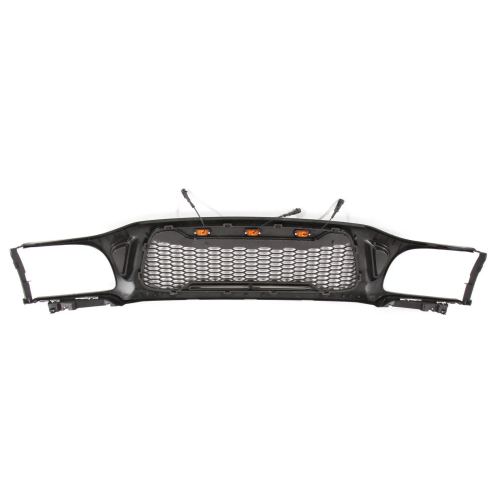 Front Grille Fits For Tacoma 2001-2004 With Light Letters Matte Black radiatormesh (Tacoma0104)