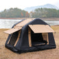 New Design 4x4 Offroad Car Roof Top Tent Amphibious Inflatable Tent With Ladder For Camping( With Ladder, Two Tone Style, Khaki & Black)