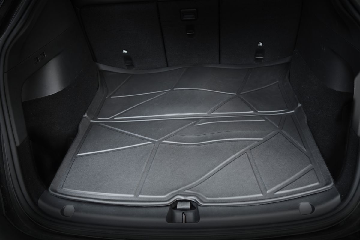 MKR Floor Mats & Cargo Liners for Tesla Model Y 5-Seat  2021-2022-100% Eco-Friendly - All Weather TPE Cargo Liner Trunk Accessories, Set of 6 Mats (Not Fit 7-Seat)