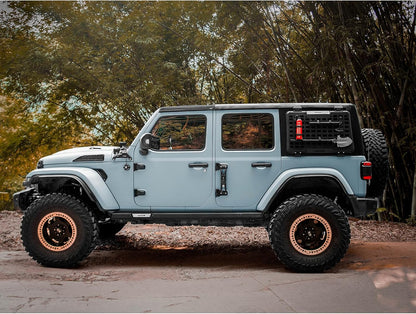 Rear Window Molle Panel System for 2018-2024 Jeep Wrangler JL 4Doors - Modular Storage and Protective Decoration