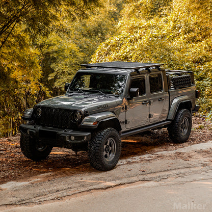 4 PCS JL Front & Rear Fender Flares Compatible with 2018-2023 Jeep Wrangler JL & JLU Unlimited Sahara (Not Fit High Clearance Fender Flares,Not fit 4xe)