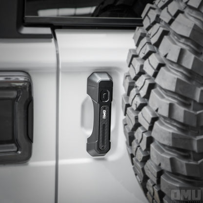 OMU Genesis Series Aluminum Door Handle Cover To 4 Doors For Jeep Wrangler JL / Gladiator JT