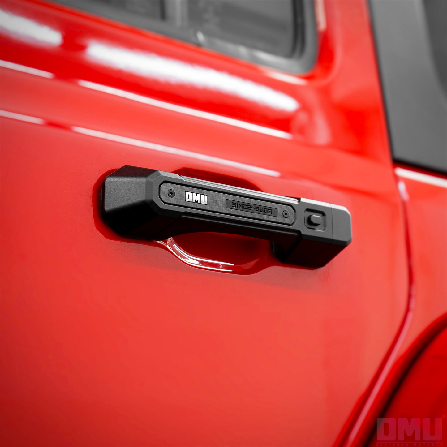 OMU Genesis Series Aluminum Door Handle Cover To 4 Doors For Jeep Wrangler JL / Gladiator JT